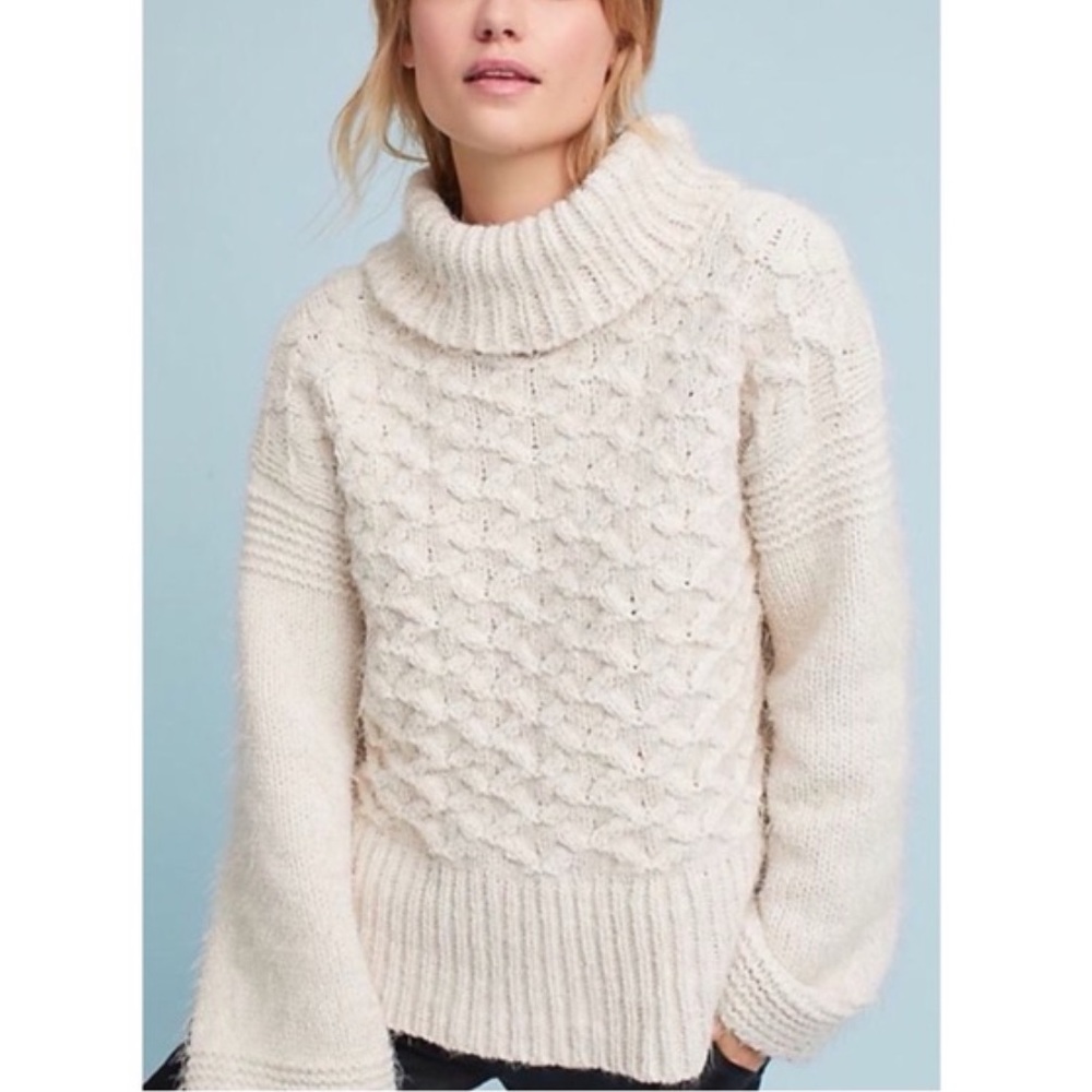 Anthropologie sleeping on snow sweater